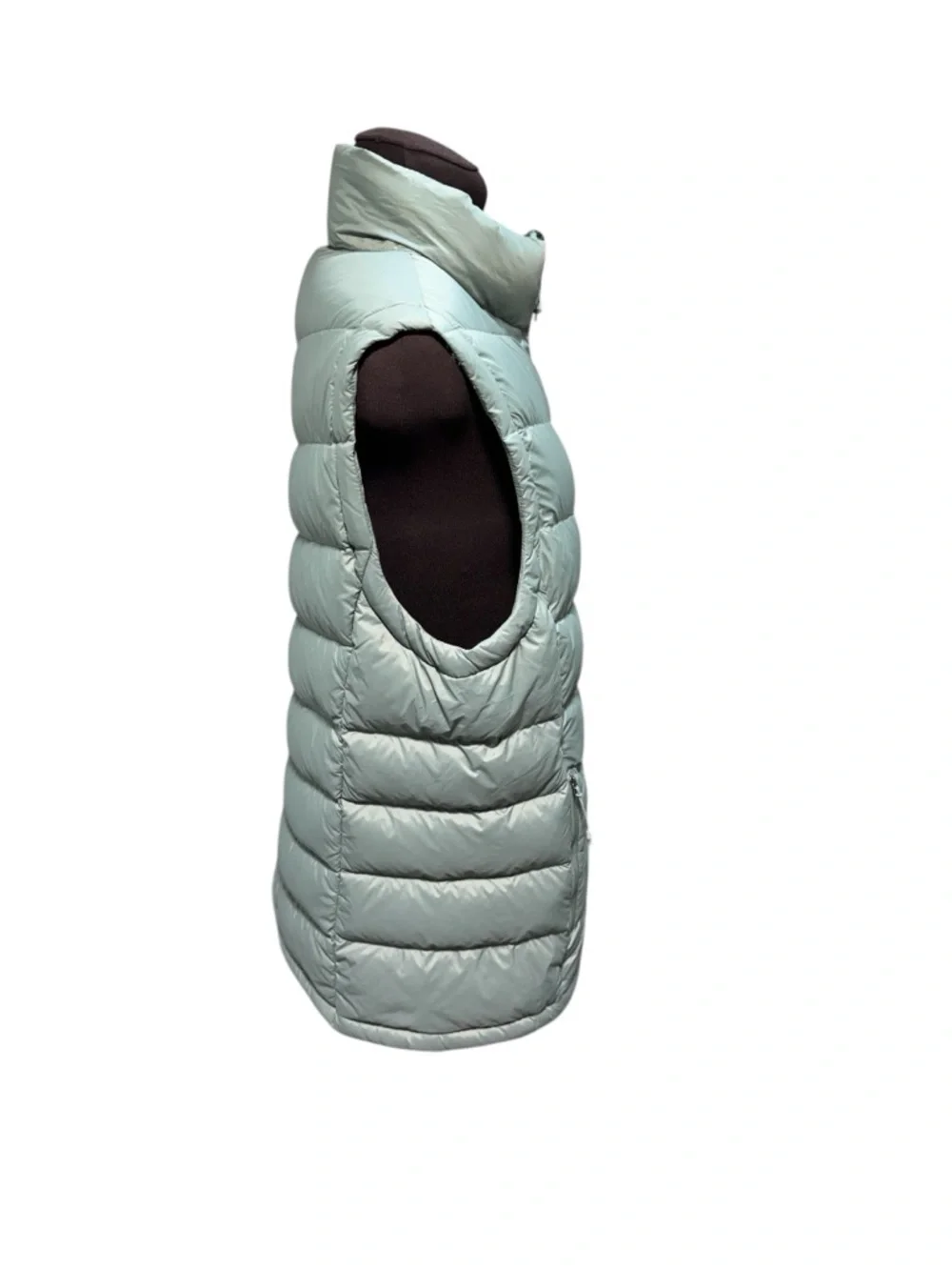 Eddie Bauer CirrusLite Down Vest Womens Sz L Olive Green 650 Fill Puffer Jacket - Picture 2 of 10